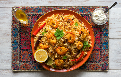 King Prawn Biryani